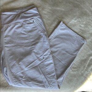 💰4/$20 White scrub bottoms | Size XLP